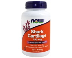 Now Foods Shark Cartilage (акулий хрящ для суставов) 750 mg 100 капсул
