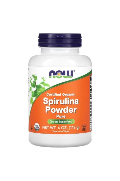 Now Foods Spirulina Powder 113 гр (4 унции)