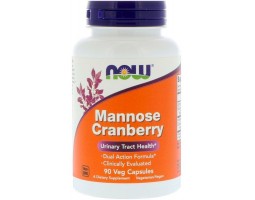 Now Foods Mannose Cranberry 90 капсул