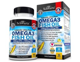 BioSchwartz Omega 3 Fish Oil 1200EPA/900DHA (90 caps)
