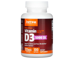 Vitamin D3 5000IU from Jarrow (100 caps)