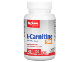 Jarrow L-Carnitine (Карнитин), 500 мг, 100 капс