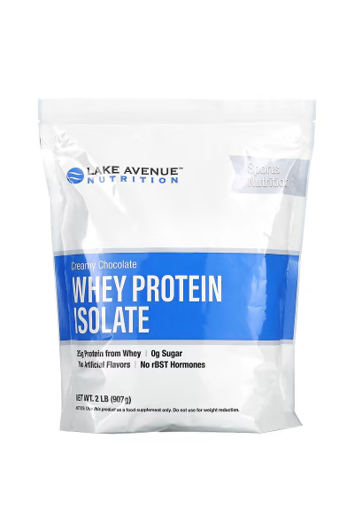 Lake Avenue Nutrition Whey Protein (Сывороточный протеин и пробиотик), шоколад, 907 гр