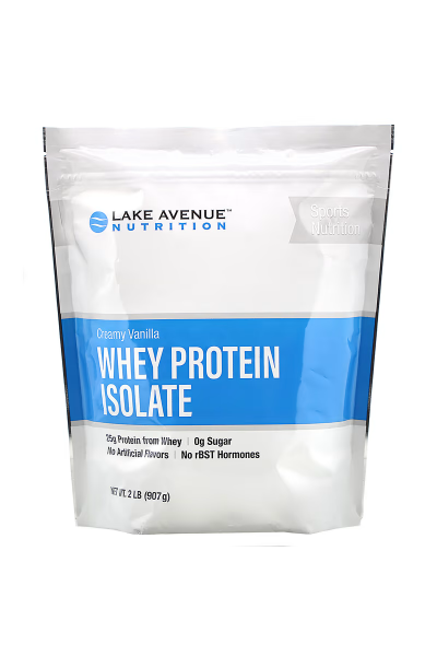 Lake Avenue Nutrition Whey Protein (Сывороточный протеин и пробиотик), шоколад, 907 гр