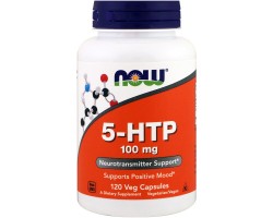 5-HTP 100 mg от NOW (60/120 вег. капс)