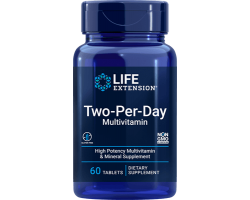 Life Extension Two-Per-Day Multivitamin (Мультивитаминный комплекс), 60 табл.