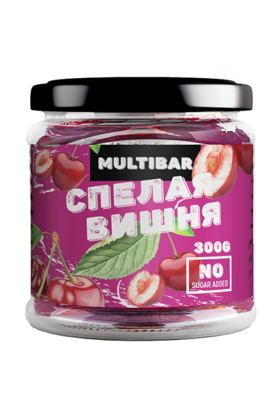 Варенье спелая вишня без сахара от Multibar, 300 гр