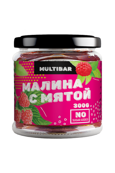 Варенье малина с мятой без сахара от Multibar, 300 гр