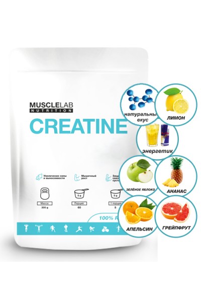 MuscleLab Creatine Monohydrate, 300 гр.