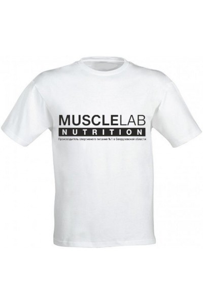 MuscleLab Фирменная футболка с логотипом 