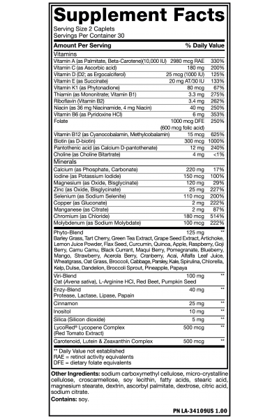 Мультикомплекс Mutant Multi Athlete Vitamin, 60 капс.
