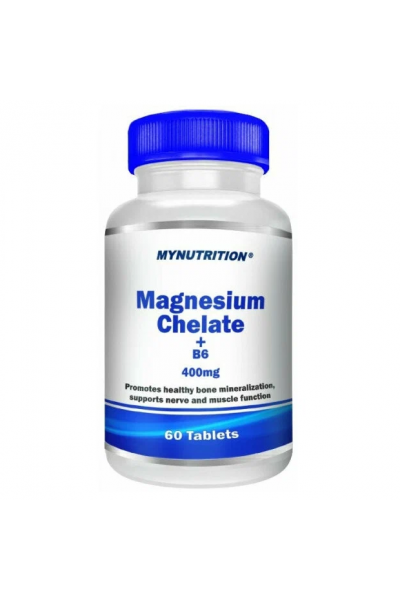 MyNutrition Magnesium Chelate + B6 (Магний хелат + Б6), 60 таб. MyNutrition Magnesium Chelate + B6 (Магний хелат + Б6), 60 таб.