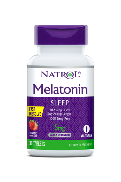 Natrol Melatonin (Мелатонин), 5мг, 90 таб