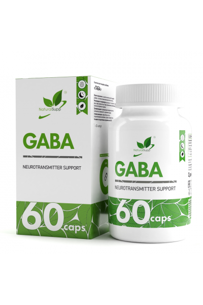 ГАБА NaturalSupp GABA, 60 капс.