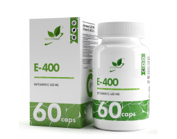 Витамин Е, Токоферол NaturalSupp Vitamin E - 400, 60 капс.
