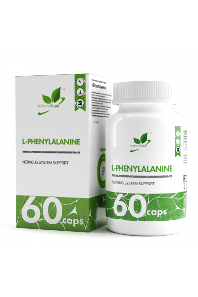 Л-Фенилаланин NaturalSupp L-Phenylalanine, 60 капс.