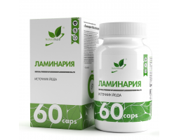 Ламинария NaturalSupp KELP, 325 мг., 60 капс. Ламинария NaturalSupp KELP, 325 мг., 60 капс.