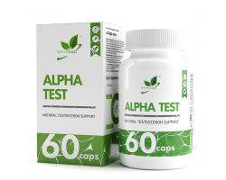 Альфа тест NaturalSupp Alpha Test, 60 капс.