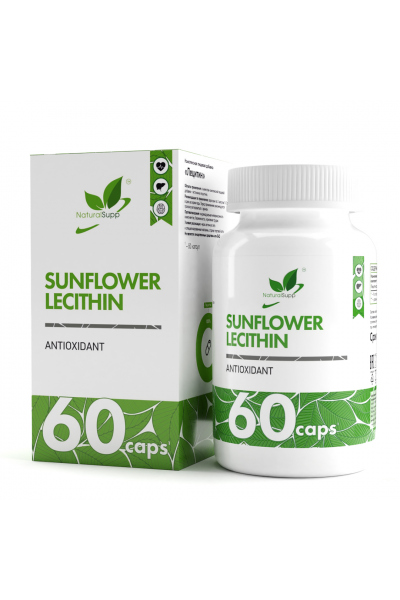 Подсолнечный лецитин NaturalSupp Lecithin Sunflower, 60 капс. Подсолнечный лецитин NaturalSupp Lecithin Sunflower, 60 капс.