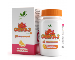 Комплекс детский Омега-3 с витамином Е NaturalSupp Omega-3 vitamin E, 60 капс.