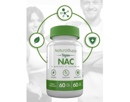 НАК N-ацетилцистеин NaturalSupp NAC Vegan, 60 капс.-foto2