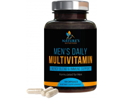 Men's Daily Multivitamin from Nature's Nutrition (60 caps)