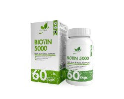 NaturalSupp Biotin (Биотин) 5000, 60 капс