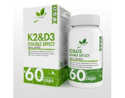 Витамины K2 + D3 NaturalSupp (60 капс.)