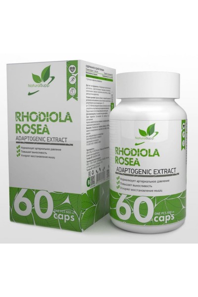 NaturalSupp Rhodiola Rosea (Экстракт Родиолы розовой Антиокси +), 60 капс.