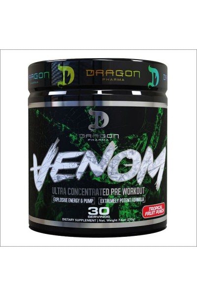 Dragon Pharma Labs Venom (Предтренировочный комплекс), 30 порций