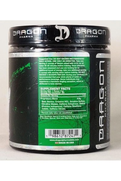 Dragon Pharma Labs Venom (Предтренировочный комплекс), 30 порций
