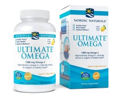Omega-3 Fish Oil from Nordic Naturals 120 softgels, 1280mg