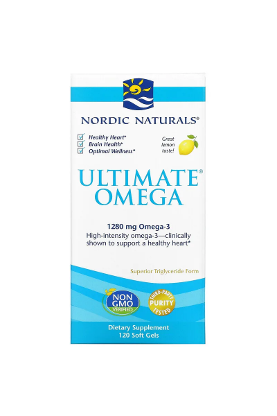 Nordic Naturals Omega-3 (Омега 3), лимон, 1280 мг, 60 капс Nordic Naturals Omega-3 (Омега 3), лимон, 1280 мг, 60 капс