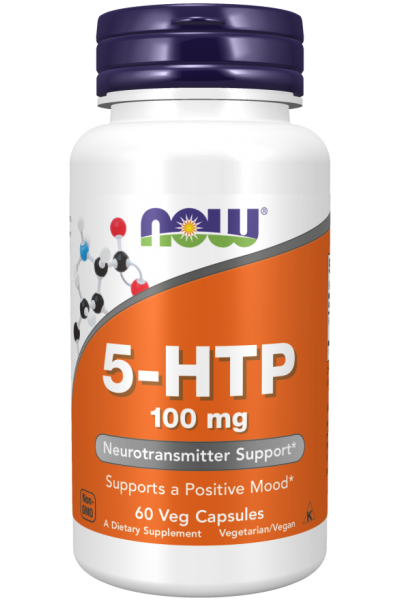 5-HTP 100 mg от NOW 60 капс.