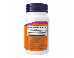 Витамин А Now Foods Vitamin A 25 000 IU, 100 капс.-foto2