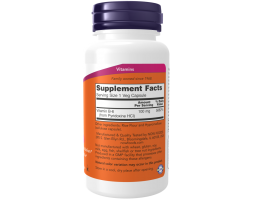 Витамин B-6 Now Foods 100 мг, 100 капс. -foto2