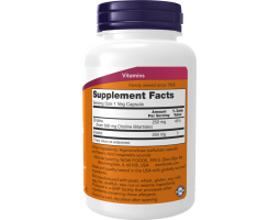 Холин & Инозитол NOW Foods Choline & Inositol,100 вег. капс. -foto2