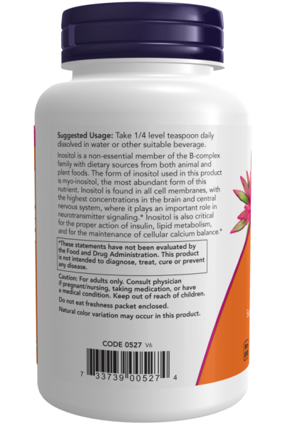 Инозитол Now Foods Inositol Powder, 113 гр.