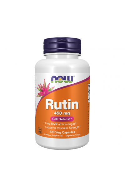 Рутин Now Foods Rutin, 450 мг, 100 капс.
