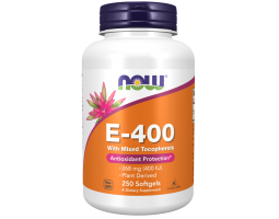 Витамин Е-400 Now Foods Vitamin E-400 D-alpha Tocopherol, 250 капс.