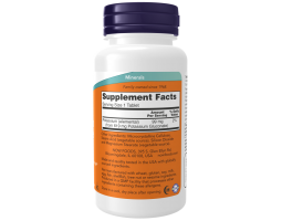 Калий Глюконат Now Foods Potassium Gluconate, 99 мг/таб, 250 табл.-foto2