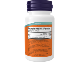 Глюконат цинка Now Foods Zinc Glukonate 50 мг, 250 табл.-foto2