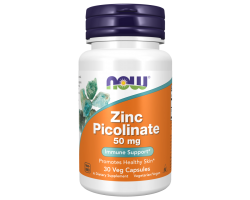 Цинк Пиколинат Now Foods Zinc Picolinate 50 мг, 30 капс.