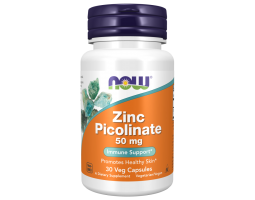 Цинк Пиколинат Now Foods Zinc Picolinate 50 мг, 30 капс.