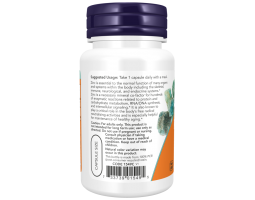 Цинк Пиколинат Now Foods Zinc Picolinate 50 мг, 60 капс.-foto3