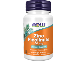 Цинк Пиколинат Now Foods Zinc Picolinate 50 мг, 60 капс.