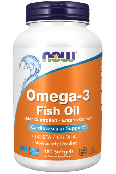 Омега-3 Now Foods Omega-3 180 EPA/120 DHA,180 капс. Омега-3 Now Foods Omega-3 180 EPA/120 DHA,180 капс.