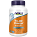 Омега-3 + Д3 Now Foods TRI-3D OMEGA, 90 капс.