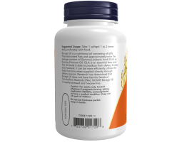 Масло Бурачника (концентрированная ГЛК) Now Foods Borage Oil, 60 капс.-foto3