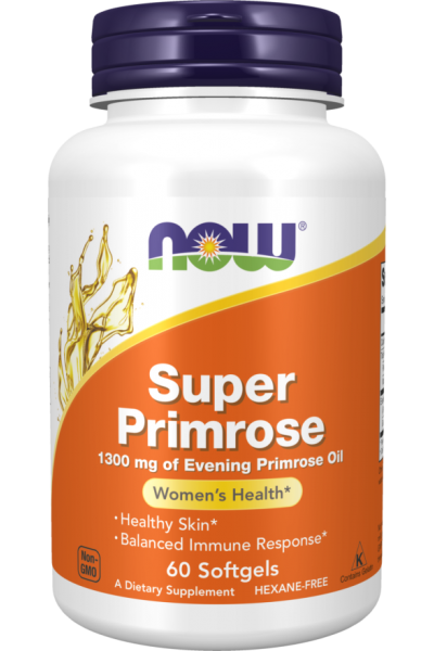 Масло примулы вечерней Now Foods  Super Primrose, 60 капс.